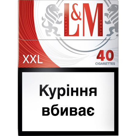 Блок сигарет L&M Red Label XXL х 5 пачек