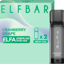Картридж Elf Bar Elfa для POD систем 5% 2 мл 2 шт (Клюква + Виноград) mini slide 1
