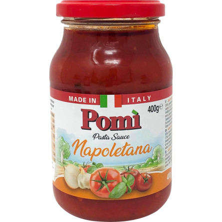 Соус томатный Pomi Наполетана 400 г (8032793342014