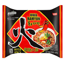 Локшина Paldo Hwa Ramyun з гострим перцем швидкого приготування 120г mini slide 1