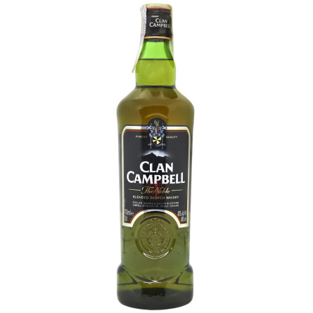 Виски Clan Campbell 40% 0,7л slide 1