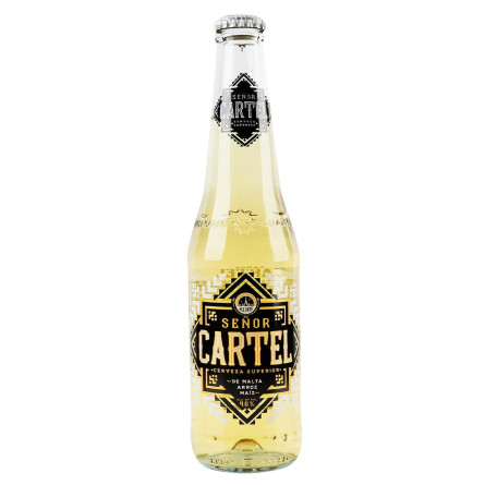 Пиво Senor Cartel світле 4,6% 0,33л