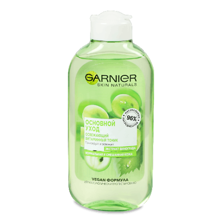 Тонік Garnier Skin Naturals з екстрактом винограду