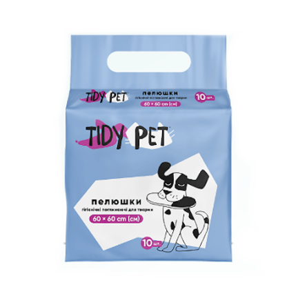 Пелюшки для тварин Tidy Pet гігієнічні 60X60 см