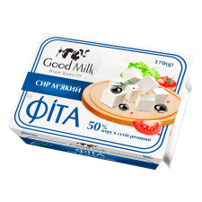 Сыр Good Milk Фита 50% 170г mini slide 1