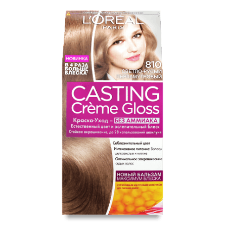 Фарба для волосся L'Oreal Casting Creme Gloss 810 slide 1