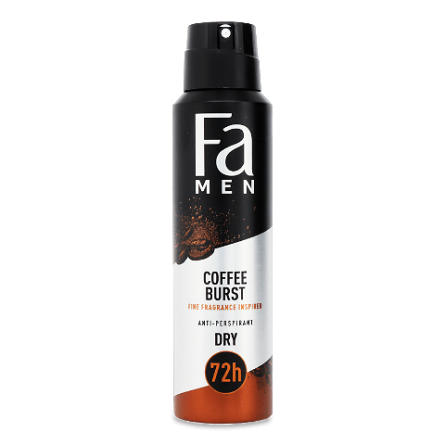 Дезодорант-спрей Fa Men Coffee Burst Dry