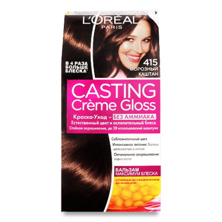 Фарба для волосся L'Oreal Casting Creme Gloss 415 slide 1