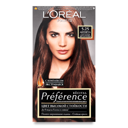 Фарба для волосся L'Oreal Recital Preference 5.25 «Антигуа»