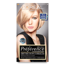 Фарба для волосся L'oreal Recital Preference 9.1 «Вікінг» mini slide 1