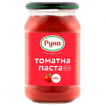 Паста томатна Руна 25% 490г slide 1