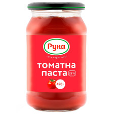 Паста томатна Руна 25% 490г mini slide 1