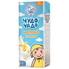 Коктейль молочный Чудо-Чадо Молоко с бананом от 12-ти месяцев 200г mini slide 1