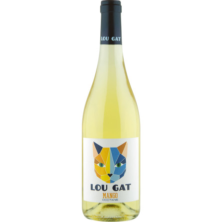 Вино Lou Gat Mango біле напівсолодке 13% 0.75 л