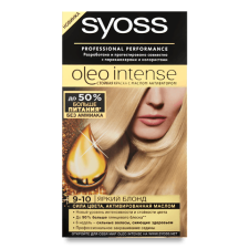 Фарба для волосся Syoss Oleo Intense 9-10 «Яскравий блонд» mini slide 1