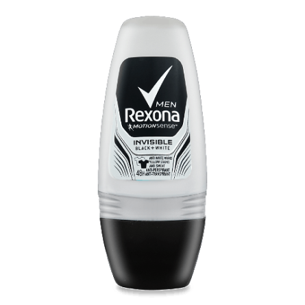 Дезодорант Rexona Невидимий на чорному та білому антиперспірант