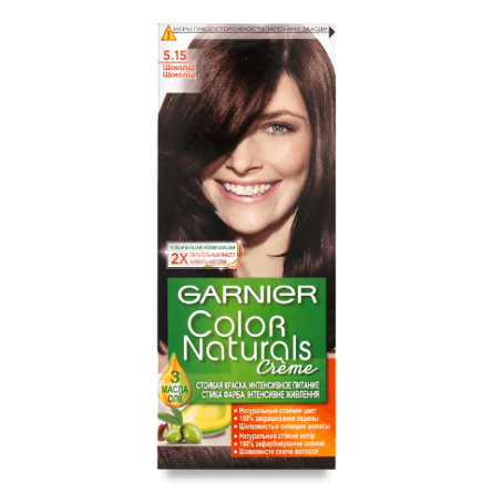 Фарба для волосся Garnier Color Naturals 5.15 «Шоколад» slide 1