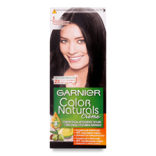 Фарба для волосся Garnier Color Naturals 3 «Темно-каштановий» mini slide 1