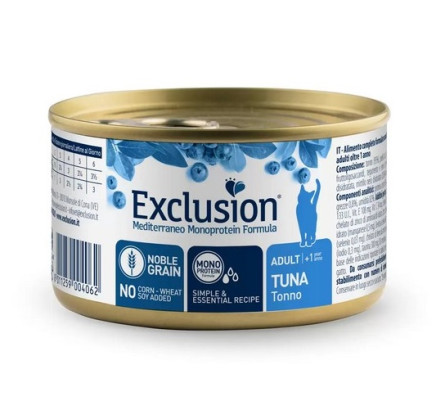 Корм для котів Exclusion Adult Tuna slide 1