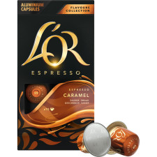 Кава мелена L'OR Espresso Caramel в алюмінієвих капсулах сумісні з Nespresso 100% Арабіка 10 шт mini slide 1