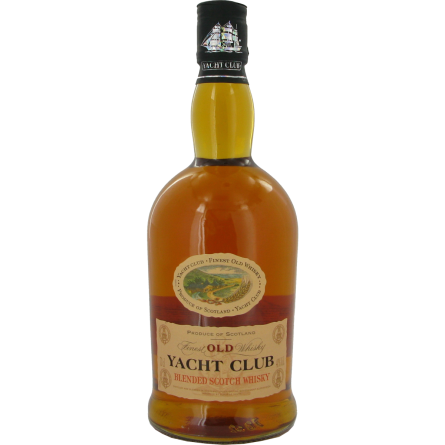 Виски Yacht Club шотландское купажированное 40% 0.7 л