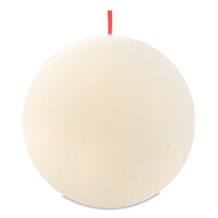 Свічка Bolsius куля м'яка перлина 76 мм slide 1
