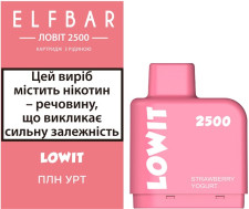 Картридж Elf Bar Lowit для POD систем 5% 8 мл (Крижана полуниця) mini slide 1