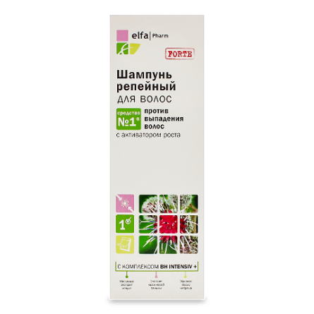 Шампунь Elfa Pharm Реп'яховий