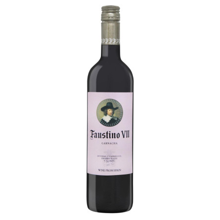 Вино Faustino VII Garnacha червоне сухе 14,5% 0,75л