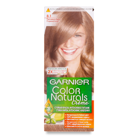 Фарба для волосся Garnier Color Naturals 8.1 «Пісочний берег» slide 1