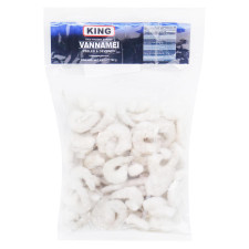 Креветка King Vannamei очищена в глазурі з хвостом заморожена 31/40 750г mini slide 1