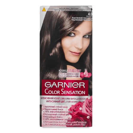 Крем-фарба для волосся Garnier «Інтенсивний колір» 4.0