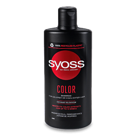 Шампунь Syoss Color для фарбованого й тонованого волосся