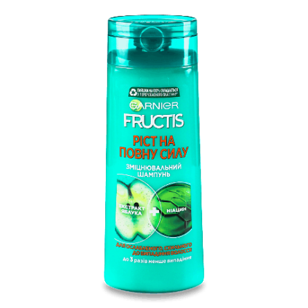 Шампунь Fructis «Ріст на повну силу» для ослабленого волосся