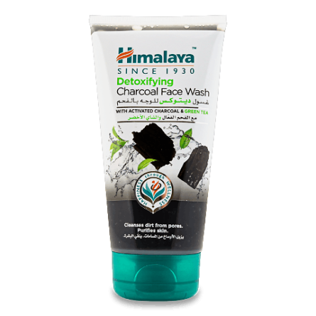 Гель для вмивання Himalaya Herbals детокс з вугіллям і зеленим чаєм