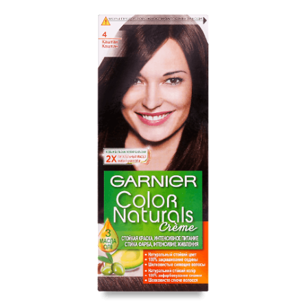 Фарба для волосся Garnier Color Naturals 4 «Каштановий»