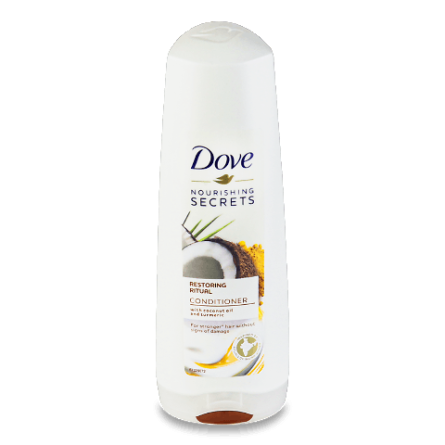 Бальзам-ополіскувач Dove Nourishing Secrets відновлення з куркумою та кокосовою олією slide 1