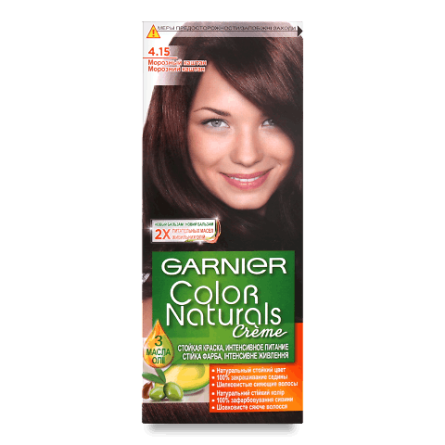 Фарба для волос Garnier Color Naturals 4.15 «Морозний каштан»