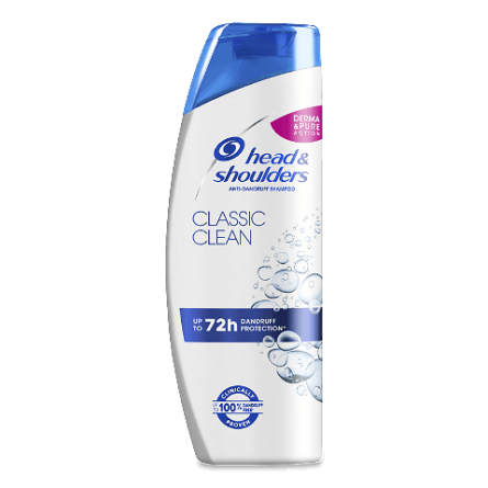 Шампунь HeadShoulders Classic Clean проти лупи