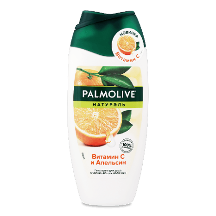 Гель-крем для душу Palmolive «Натурель» «Вітамін С та апельсин» slide 1