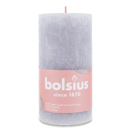 Свічка Bolsius «Руcтик» морожена лаванда 130X68 мм