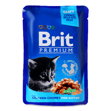 Корм для кошенят Brit «Преміум» з куркою