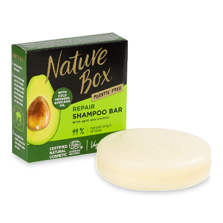 Шампунь твердий Nature Box Repair Avocado Oil