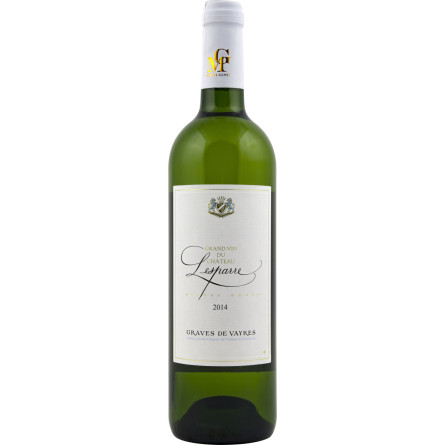 Вино Château Lesparre Grand Vin Graves De Vayres белое cухое 0.75 л 12.5%