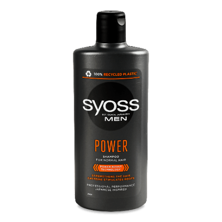 Шампунь Syoss Men Power для нормального волосся
