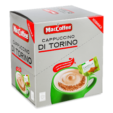Напій кавовий MacCoffee Cappuccino di Torino солодка кориця mini slide 1