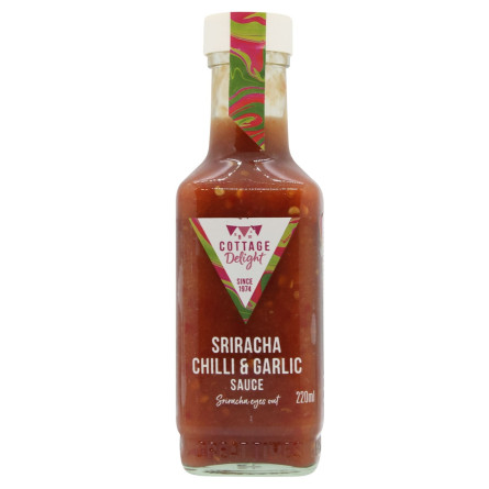 Соус Cottage Delight Sriracha чилі з часником 220г