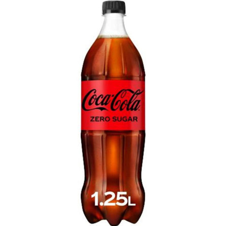 Напій Кока-Кола Зеро / Coca-Cola Zero, 1.25л
