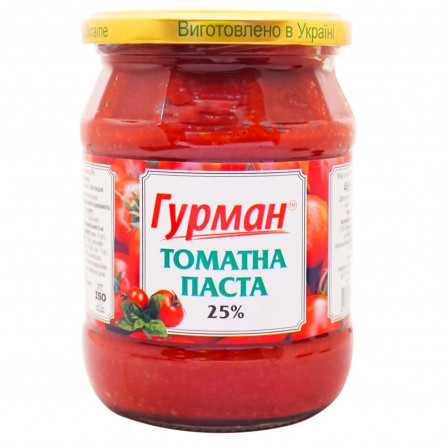 Паста томатна Гурман 25% 485г