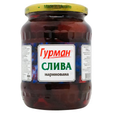 Слива Гурман маринована 770г mini slide 1